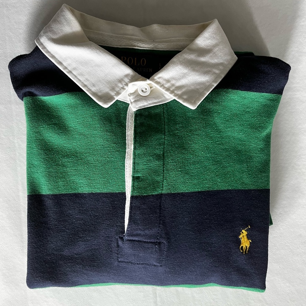 Ralph Lauren Mens Long Sleeve Polo Shirt Large